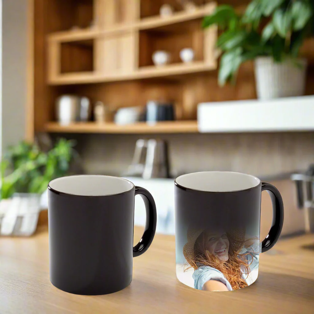 Black Colour-Changing Mug - Image 2
