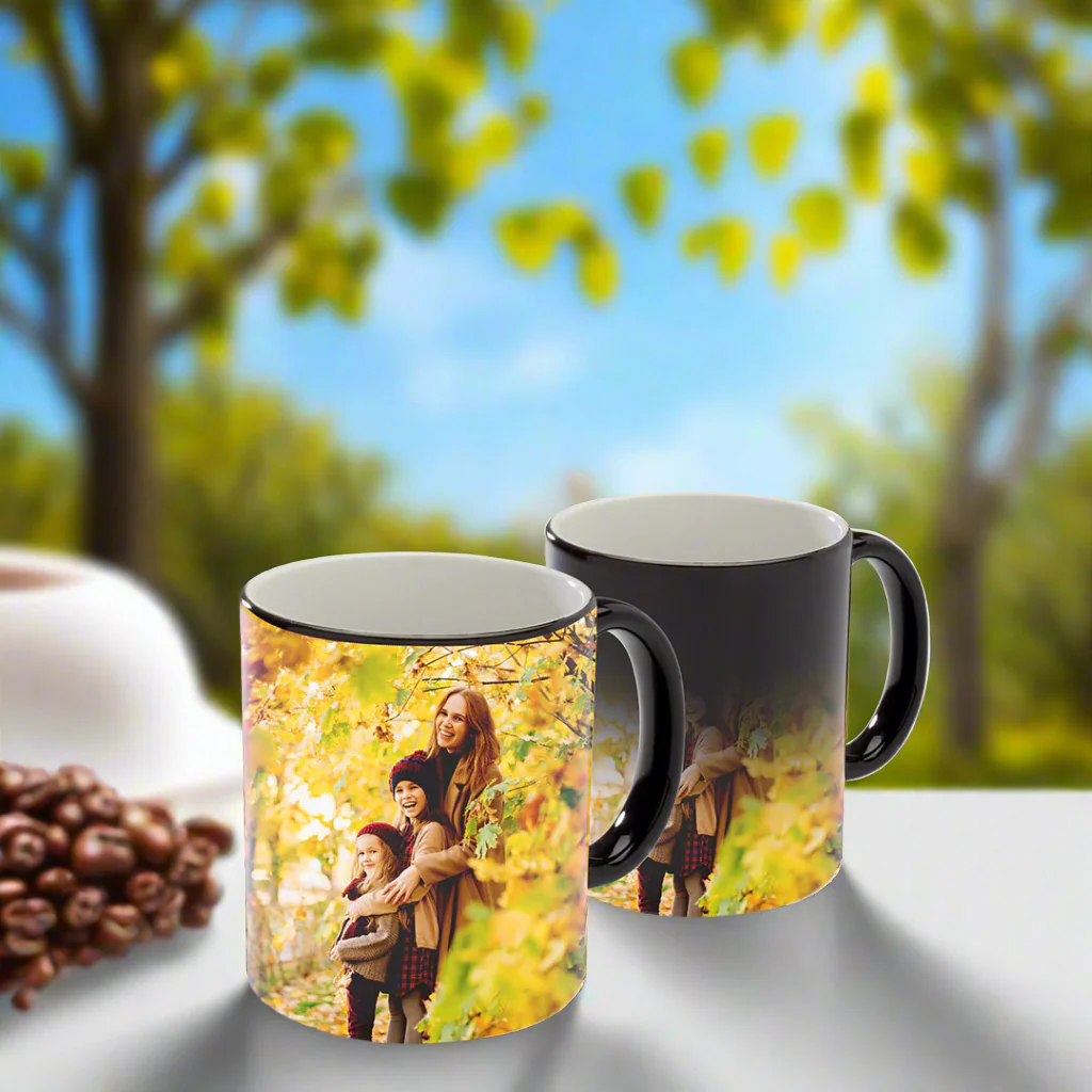 Black Colour-Changing Mug - Image 3